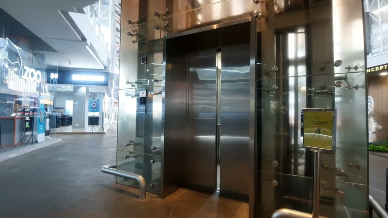 Kone MonoSpace DX Scenic Traction Eastvara mall Tangerang BSD City.