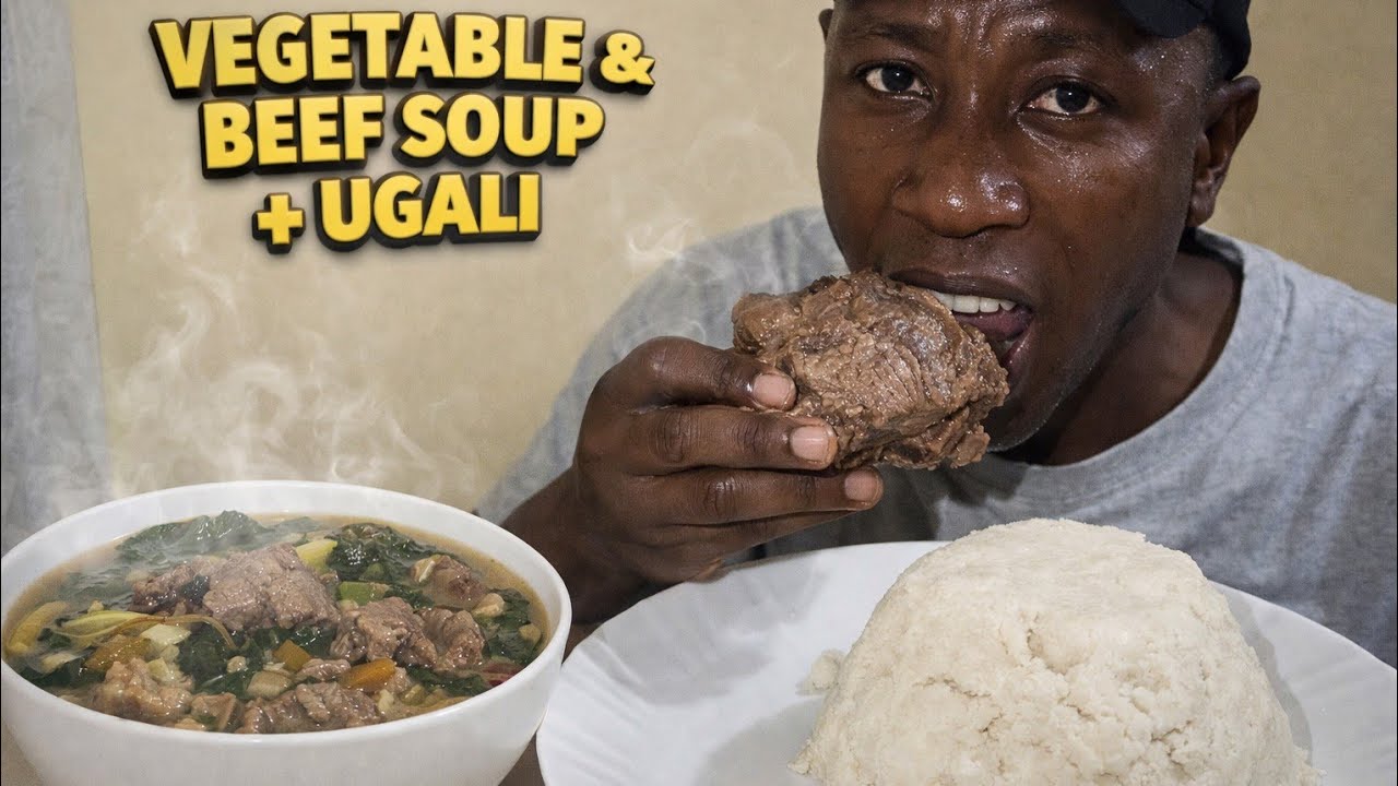 Traditional kenyan🇰🇪 comfort food Mukbang.