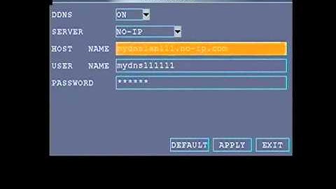 KARE DVR Setup DDNS in your DVR