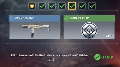 call of duty mobile kill 10 enemies with the Dead silence perk equipped in mp matches