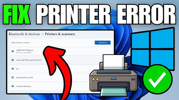 How To Fix Printer Driver is Unavailable Problem in Windows 11