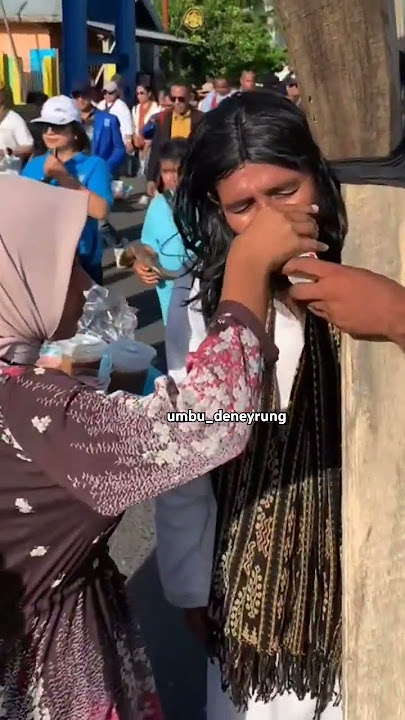 indahnya toleransi umat beragama di alor ntt || momen pawai paskah umat kristiani 🙏😊😥 #toleransi