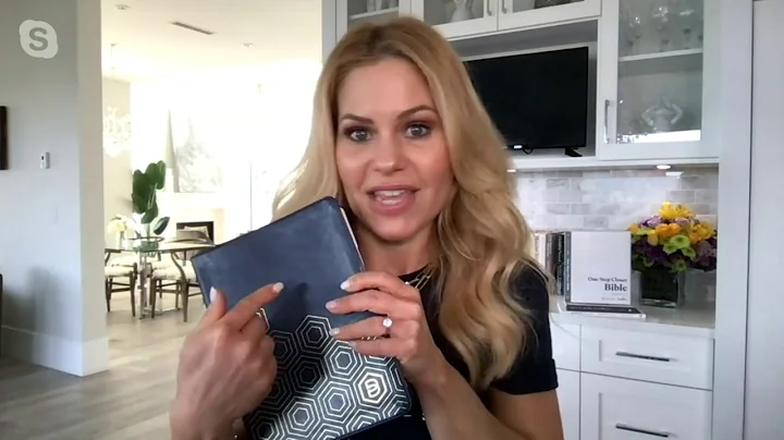 Candace Cameron Bure NLT One Step Closer Bible with 66 Bible Book Tabs on QVC