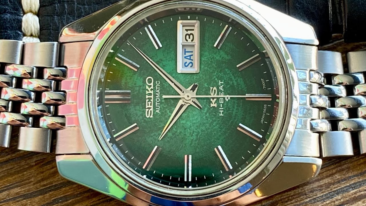 Vintage EARLY December 1969 5626-7000 King Seiko KS w/ Custom Dial