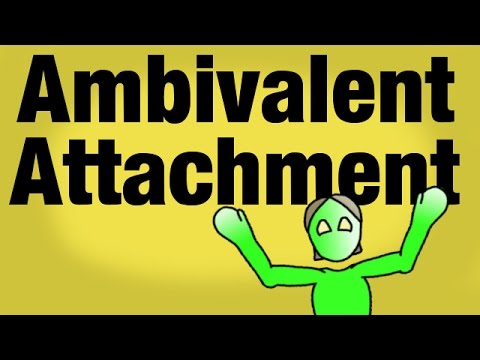 Identifying an Ambivalent Attachment Style - Children