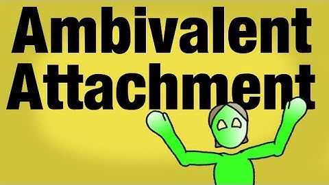 Identifying an Ambivalent Attachment Style - Children