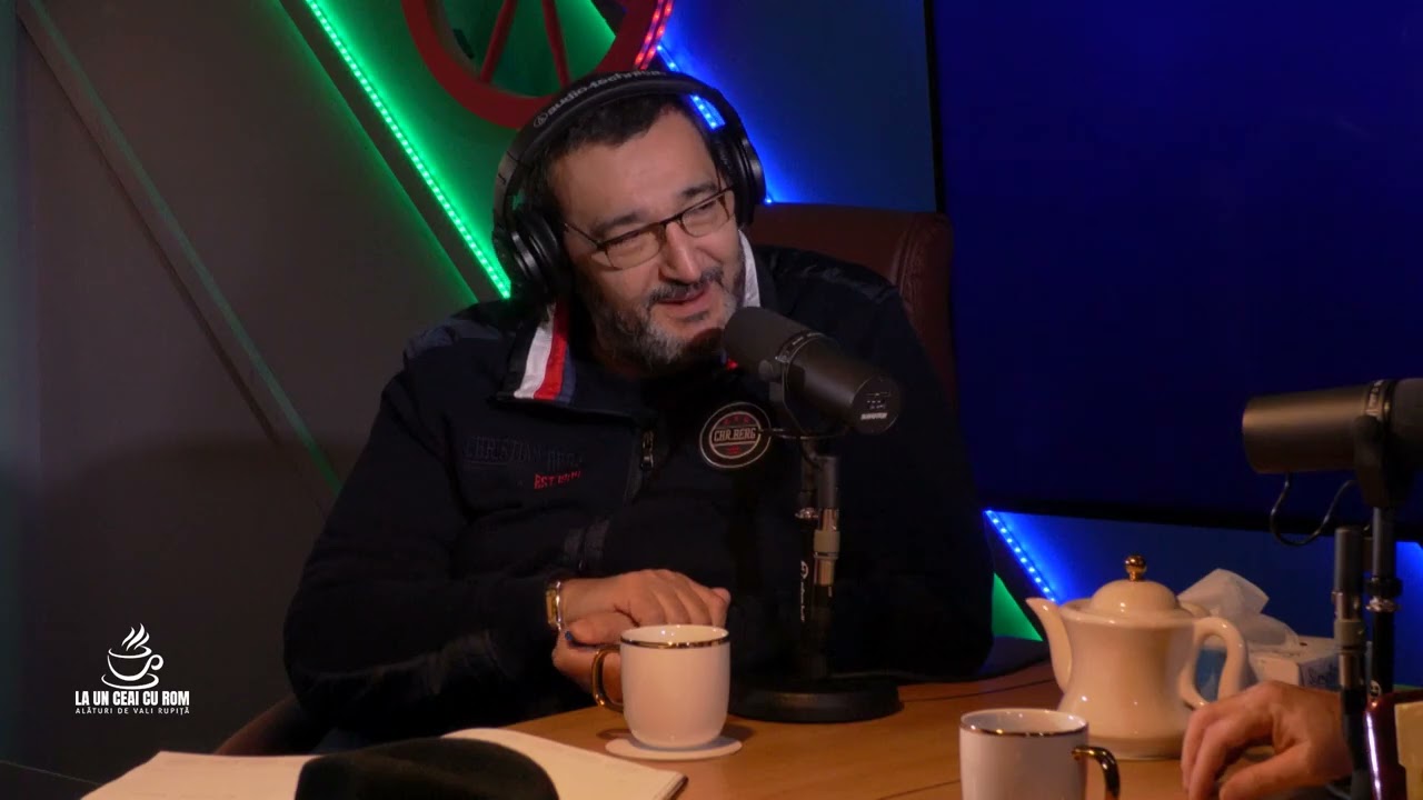 LA UN CEAI CU ROM alături de Vali Rupiță cu  Fane Dumitrache