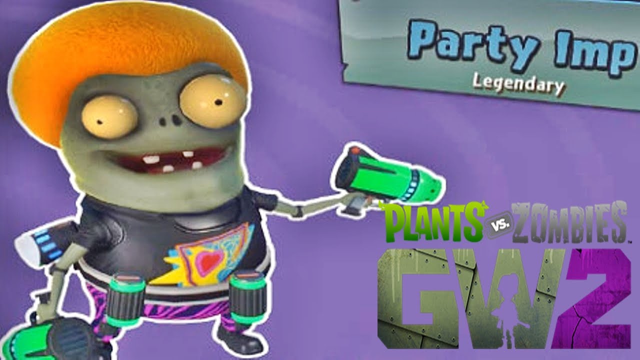 Plants vs Zombies Garden Warfare 2 Party Imp Pvzgw2( New