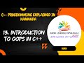 #INTRODUCTION TO #OOPS Class 13#AARAV LEARNING PATHASHALA