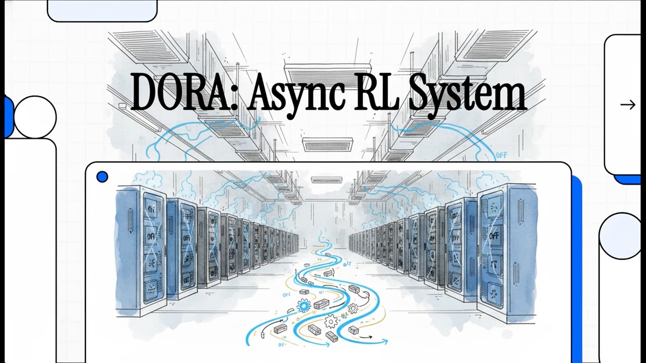 [Podcast] DORA: Async RL System - YouTube