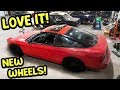 BEST change yet on the restore 240sx project!