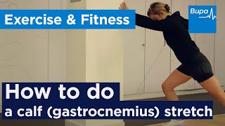 Gastroc superficial o vena profunda