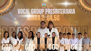 Download lagu Vocal Group Presbiterania (Pemuda GMIST Resort Bitung 2024) - 2nd 🥈(Runner Up)