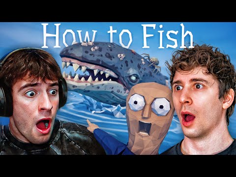 (NO ADS) ABBIAMO PESCATO QUALCOSA che NON DOVEVAMO PESCARE | LOLLO e FAVIJ su How to Fish EP.2