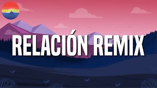 Sech, Daddy Yankee, J Balvin, ft. Rosalía, Farruko - Relación Remix (Letra\\Lyrics)