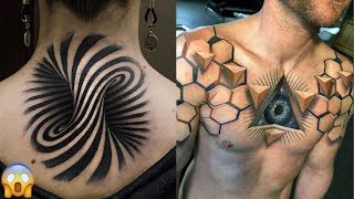 30 Of The Most Epic 3D Tattoos That Will Blow Your Mind