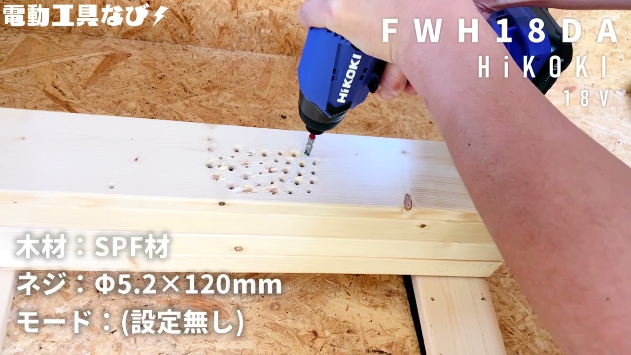 10.8Vと同等サイズのコンパクト機種】FWH18DAレビュー_HiKOKI充電式18V 