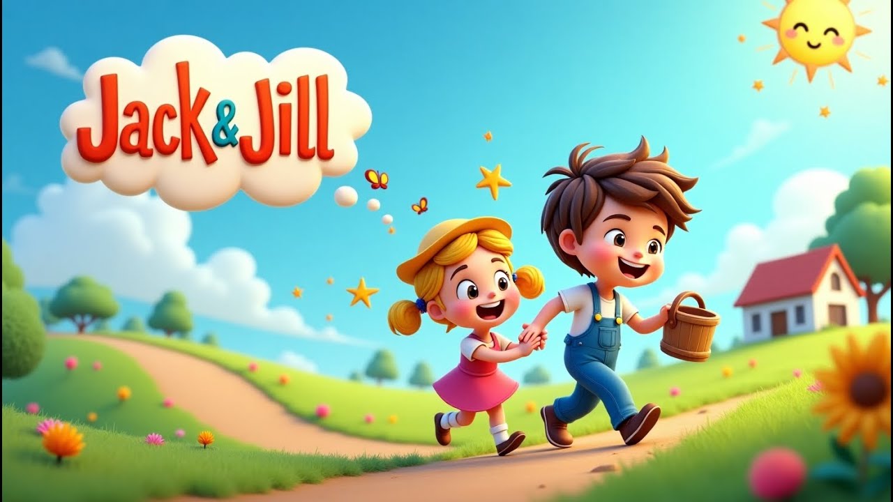 🎵 Jack and Jill | Classic Nursery Rhyme for Kids | Sing-Along & Learn ...