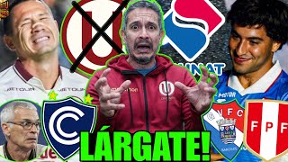 RENUNCIÓ FRANCO VELAZCO a UNIVERSITARIO? y CÚPER? pierden TETRA? BASSCO SOYER PROMOVIDO GIL VICENTE