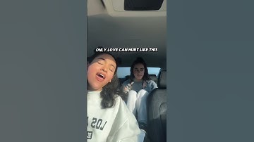 She sang in front of her friend for the FIRST time!😱