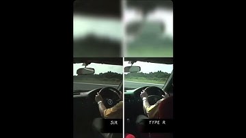 Integra type R vs. Civic Type R! DC2 vs. EK9 #typer #dc2 #ek9 #integratyper #civictyper #typer