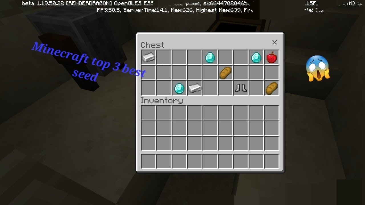 Minecraft 1.19 best 3 seed pocket edition - YouTube
