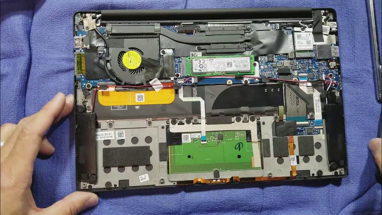 Distrust Plague Performance Dell XPS 13 9350 Lithium Battery Replacement Installation. Bad battery. Not  charging. How-to. - YouTube