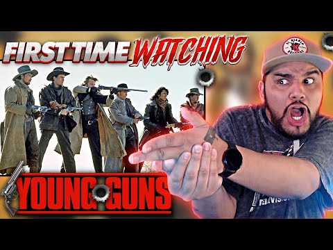 *REGULATORS!* Young Guns (1988) FIRST TIME WATCHING MOVIE REACTION - Action Western