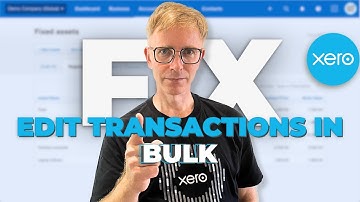 Correct multiple errors in Xero