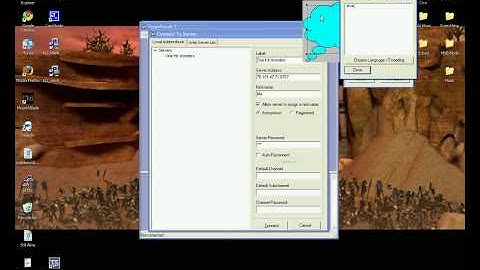 Connecting to Teamspeak 2