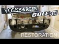 Mk1 Volkswagen Golf GTI Restoration - Fitting Front Panel