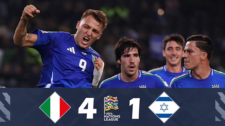 Italia-Israele 4-1 Highlights | UEFA Nations League 2024/25