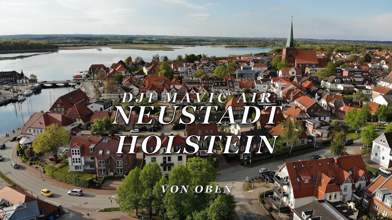 Neustadt/Ostsee, Luftaufnahmen. Stadt am Meer