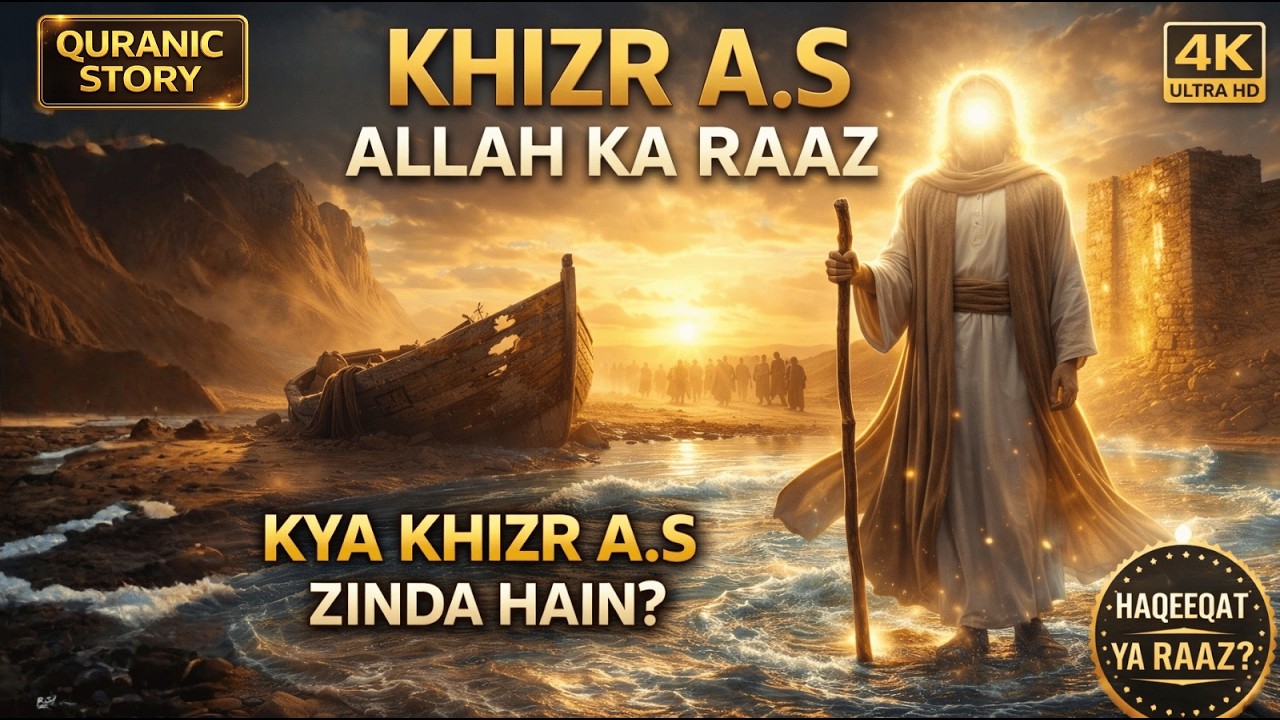 Khizr (A.S) Ne Kashti Kyun Todi? Larke Ko Kyun Mara? | Musa (A.S) Aur Ilm-e-Ladunni Ka Raaz