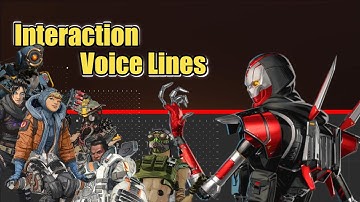 All The Rest / Revenant Interaction Voice Lines - S18 Apex Legends