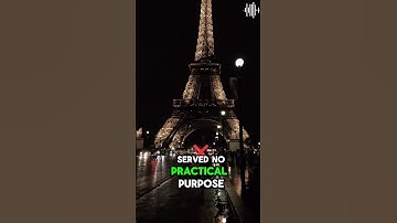 The Eiffel Tower Was Almost Destroyed After 20 Years!