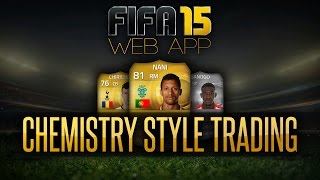FIFA 15 WEB APP Trading Tip (Chemistry Styles) | PS4 screenshot 1