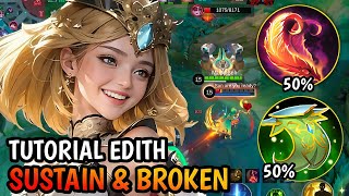 MAKNYOSS! INI DIA EDITH BUILD ROBOT KESETRUM MODE NGECARRY TIM|MLBB