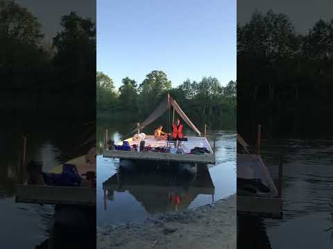 Сплав на плоту по Неману