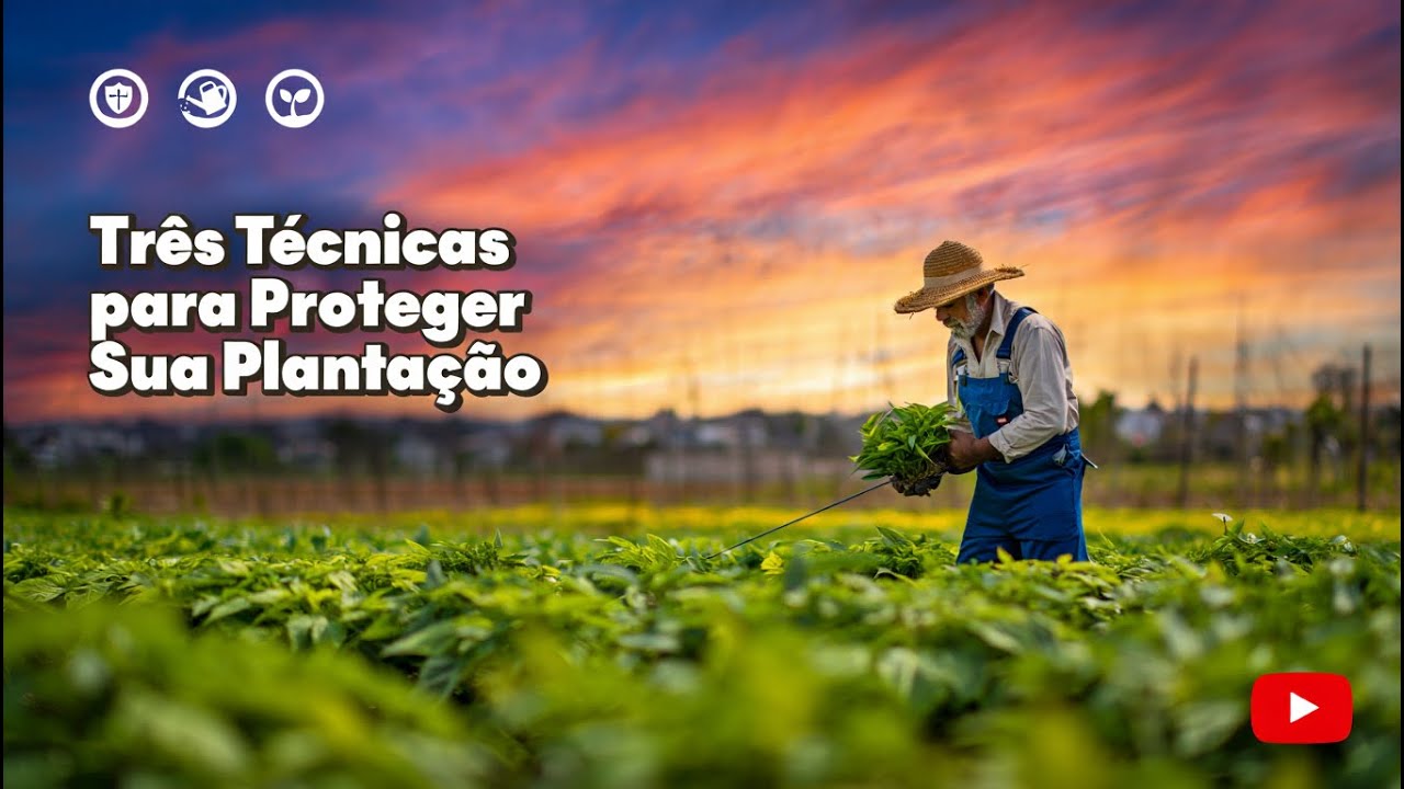 Três Técnicas para Proteger sua Plantação       