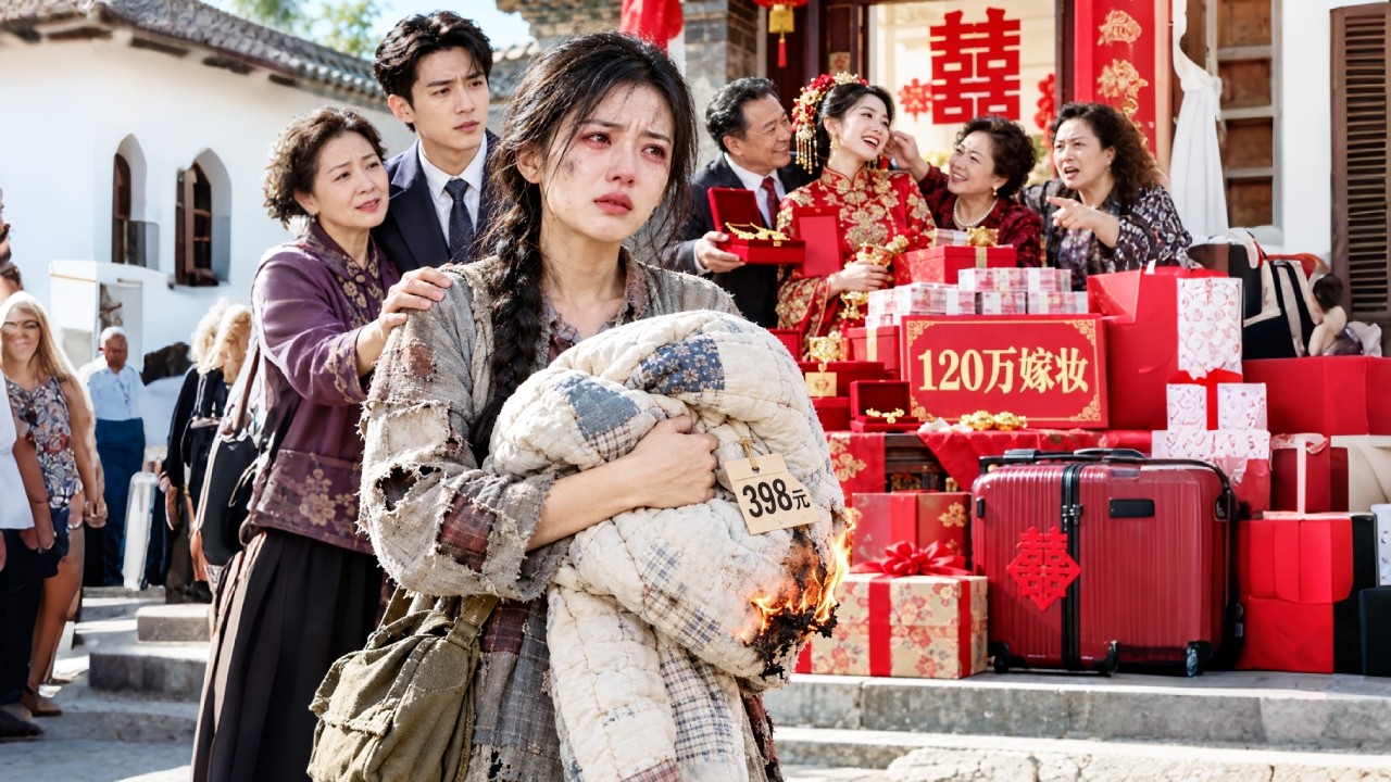 姐姐嫁妆120万,她只有398元被子!姐姐破产后全家逼她掏钱,她一把火烧了旧被子,当场断亲转身给宠她当宝的公婆买房:谁对我好,我心里有数