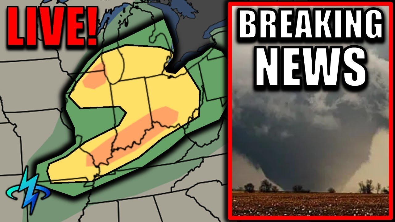 LIVE - (Chicago) Severe Weather Coverage + Commentary | Live Storm ...