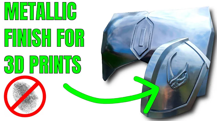 EASY Metallic Finish For 3D Printed Cosplay