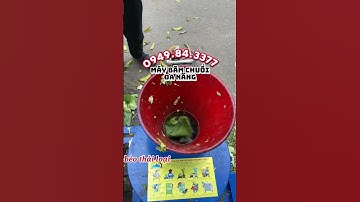 Máy băm chuối đa năng