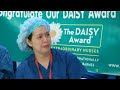 The Johns Hopkins Hospital Gives Out its First DAISY Award for Nursing Excellence to Grace Babia