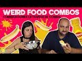 🍌WEIRD FOOD COMBINATION CHALLENGE 🍼Reto combinaciónes extrañas de comida