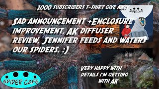 SAD announcement, AK Diffuser review, JENNIFER working with the COLLECTION for the first time. :)