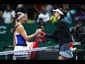2017 WTA Finals Singapore | Garbiñe Muguruza vs Jelena Ostapenko | WTA Highlights