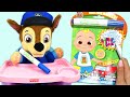 Learning with Paw Patrol Baby Chase & Cocomelon Imagine Ink | Educational Coloring Book for Kids!