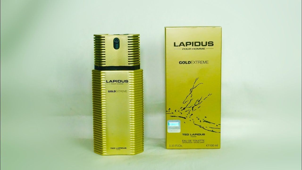 Lapidus Pour Homme Gold Extreme Review 